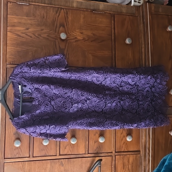 JACQUES VERT crocheted dress - Picture 1 of 4